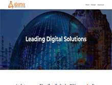 Tablet Screenshot of abamix.com